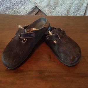 Birkenstock Papillio Pony hair clogs